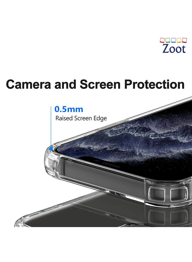 Zoot Protective Case Cover with bumper for Apple iPhone 13 Clear - Image 2