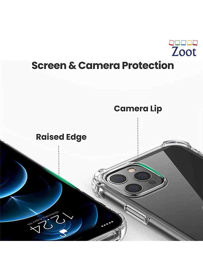 Zoot - Protective Case Cover with Bumper for Apple iPhone 13 Pro Max Clear - Image 1