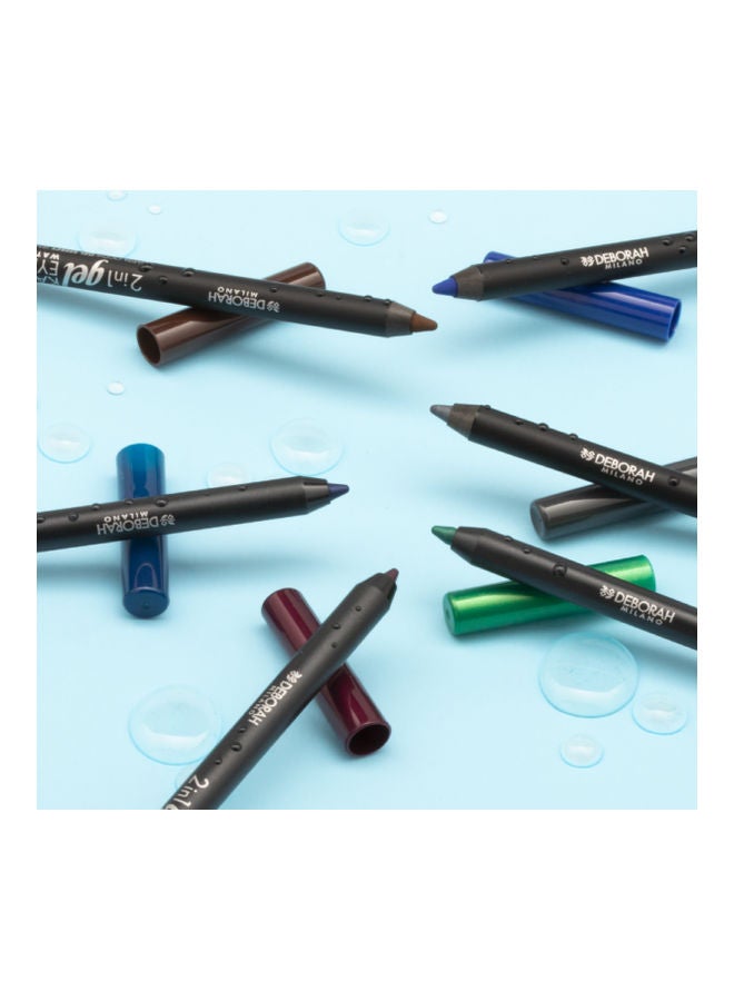 DEBORAH MILANO 2 in 1 Gel Kajal and Eyeliner Pencil 06 Butter  - Image 2