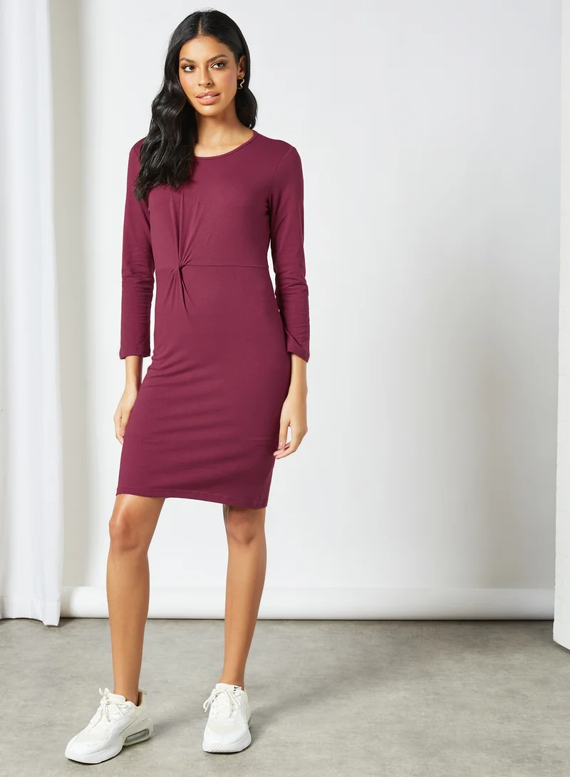 LABEL RAIL Knit Mini Dress