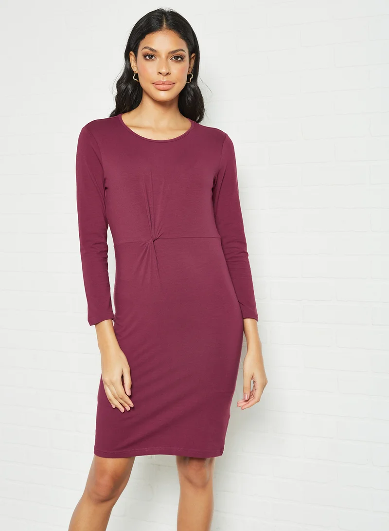 LABEL RAIL Knit Mini Dress