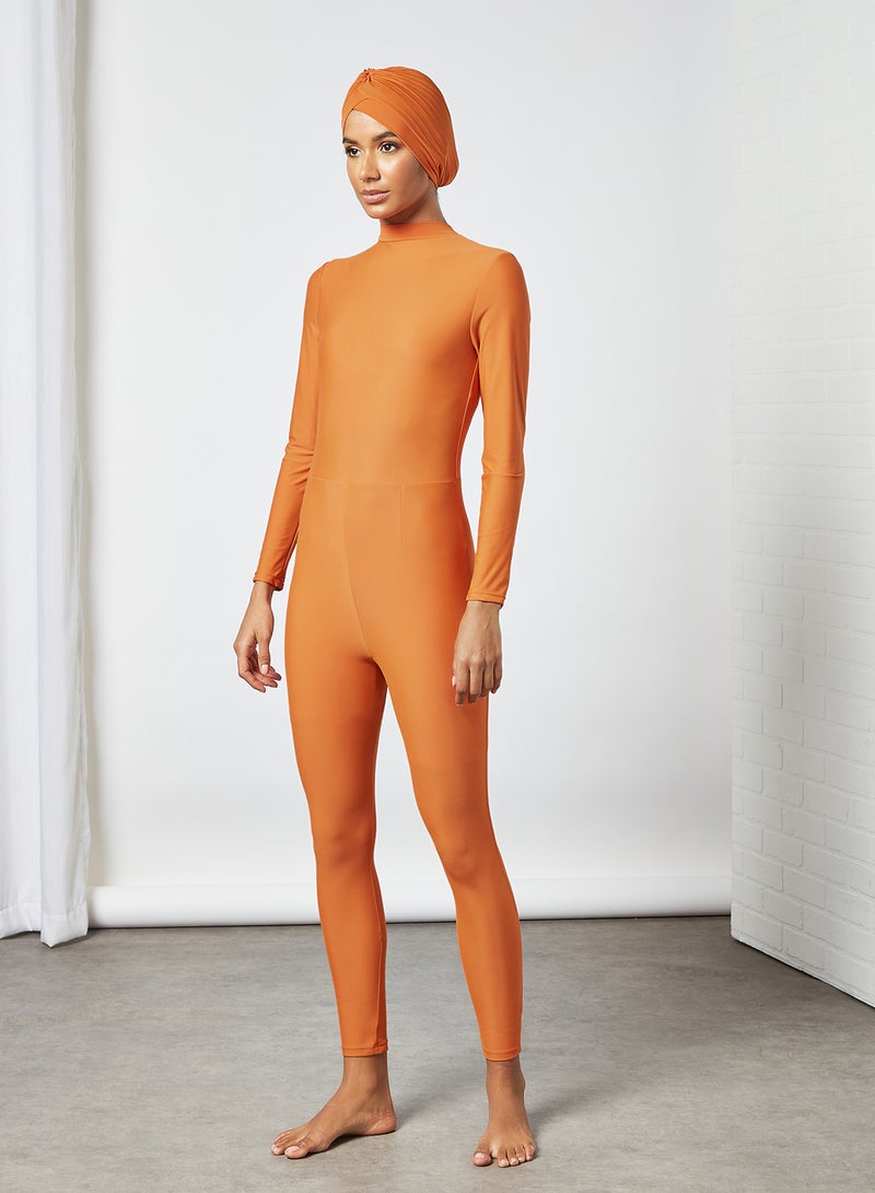 Sian Marie - Solid Wetsuit Orange - Image 1