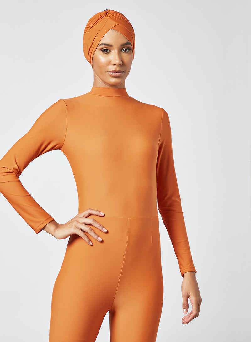 Sian Marie - Solid Wetsuit Orange - Image 1