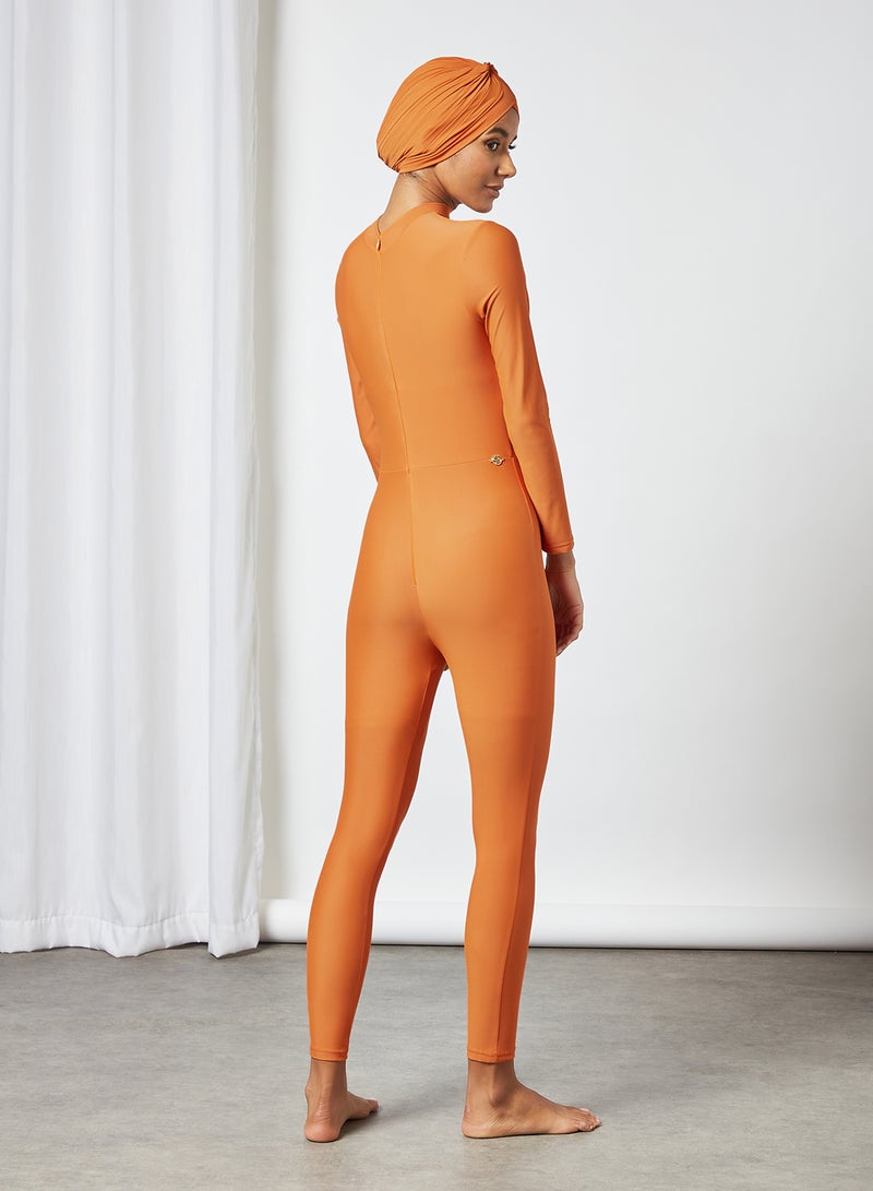 Sian Marie - Solid Wetsuit Orange - Image 1
