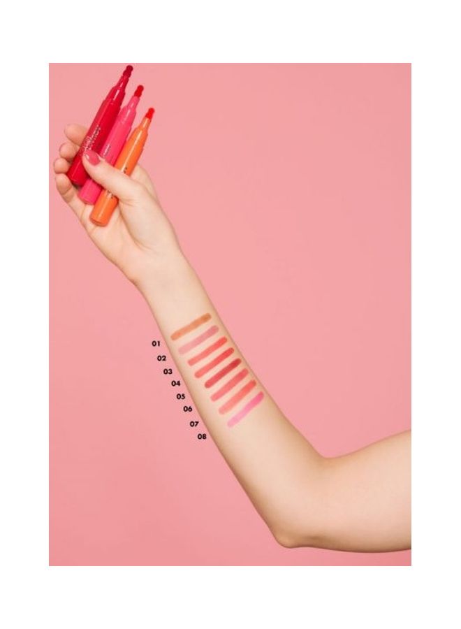 DEBORAH MILANO - Aqua Tint Lipstick 02 Rose - Image 1