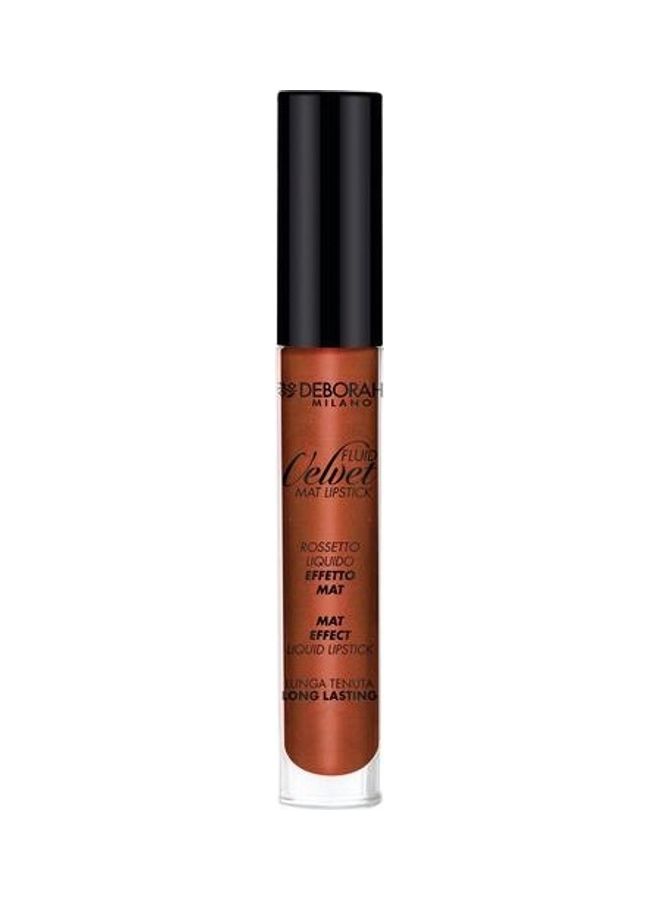 Deborah Milano Fluid Velvet Mat Lipstick – Nr. 19 Light Mauve, Matte, Feuchtigkeitsspendend, 4,5 G
