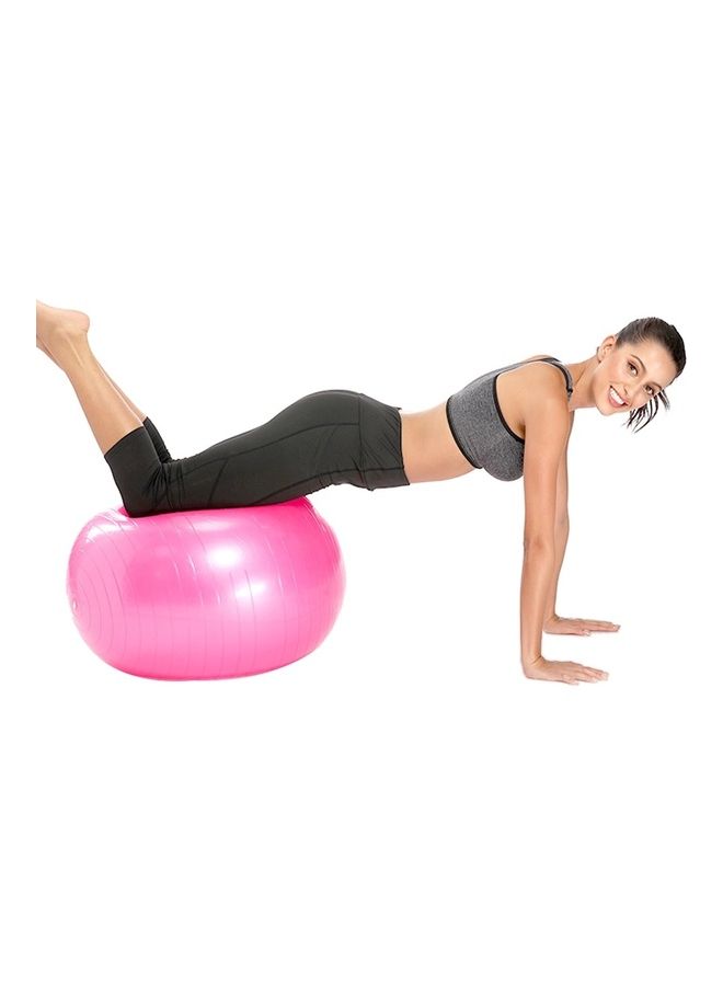 فيد كرة كبيرة وسميكة لتمارين اليوغا واللياقة البدنية مناسبة للنساء الحوامل ومقاومة للانفجار وآمنة على البيئة 75سم - Image 2