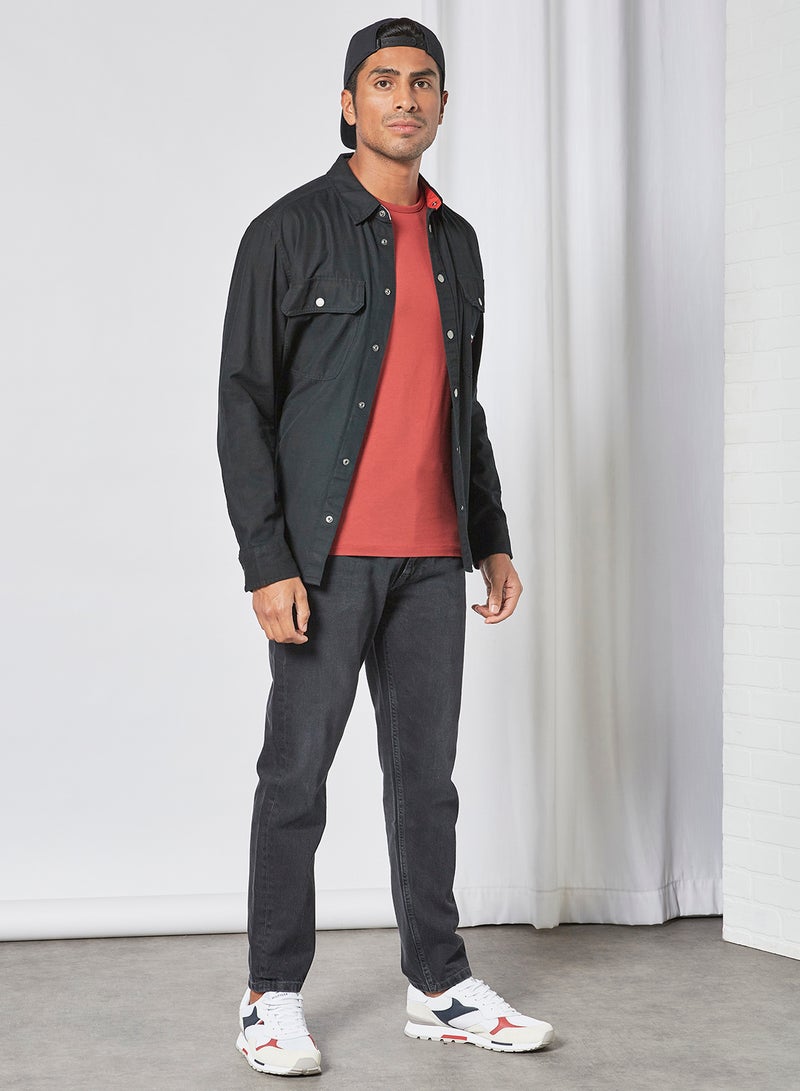 Pepe Jeans LONDON - Basic Logo T-Shirt Rust - Image 1
