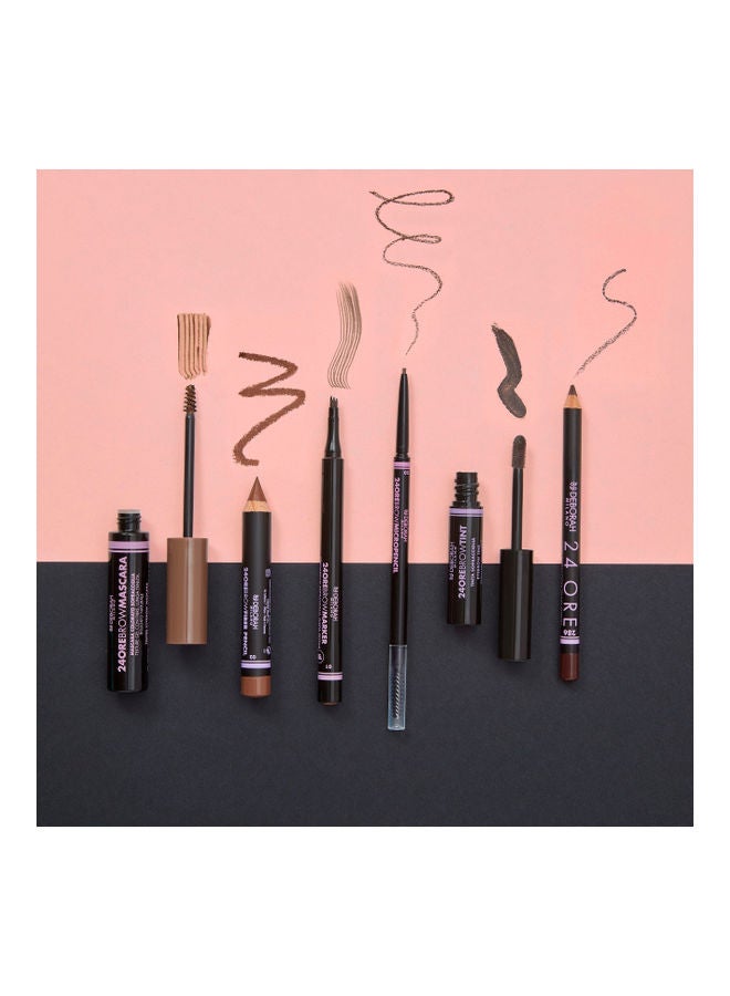 DEBORAH MILANO - 24ORE Brow Pencil 286 Dark Brown - Image 1