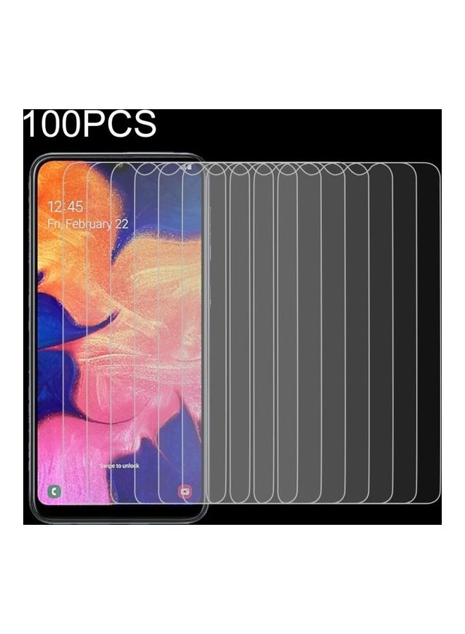 بي جي إم مجموعة لاصقات حماية للشاشة من الزجاج المقوى لهاتف سامسونج جالاكسي A10/ M10 مكونة من 100 قطعة شفاف - Image 1
