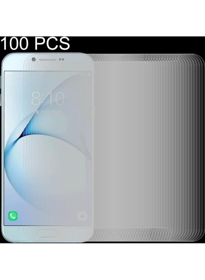 BGM 100-Piece Tempered Glass For Samsung Galaxy A8 (2016) Clear - Image 1