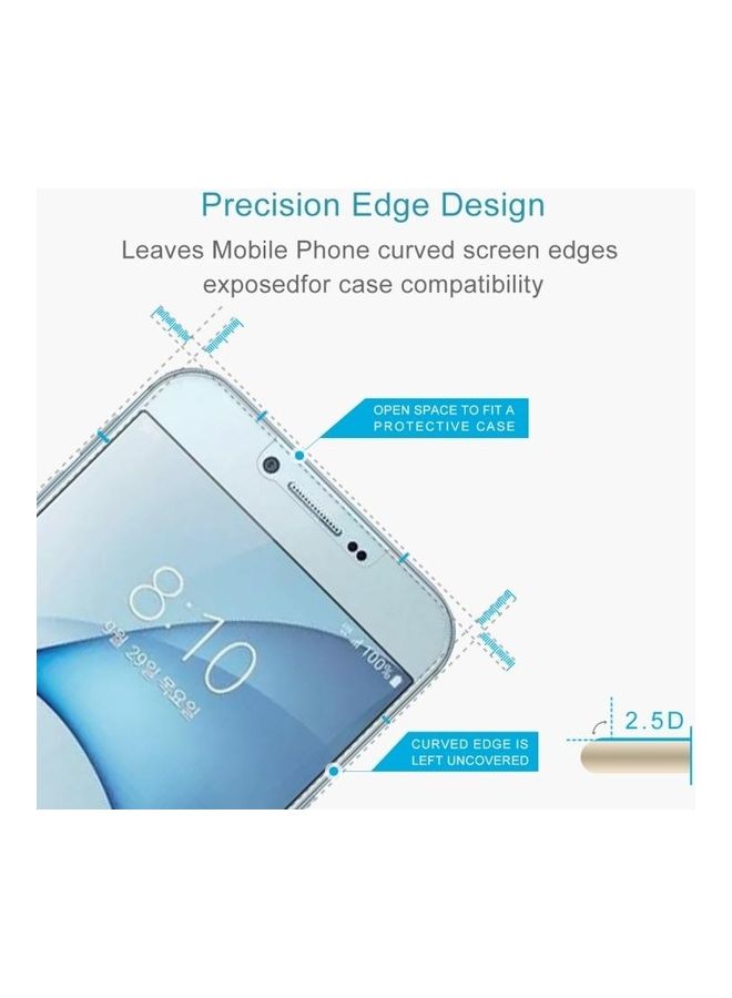 BGM 100-Piece Tempered Glass For Samsung Galaxy A8 (2016) Clear - Image 3