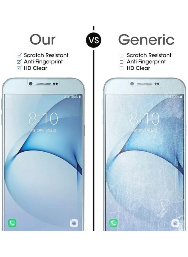 BGM 100-Piece Tempered Glass For Samsung Galaxy A8 (2016) Clear - Image 4