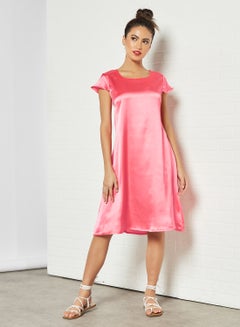 Casual Dress Fuchsia