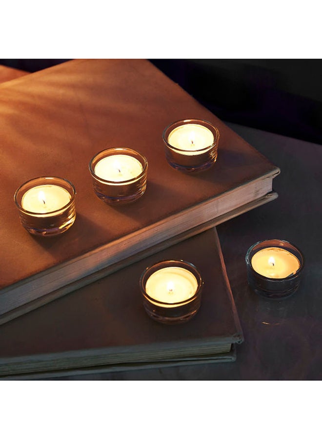 Home Box 5-Piece Tria Tealight Holder Set Clear 4.6x2.5cm  - Image 1
