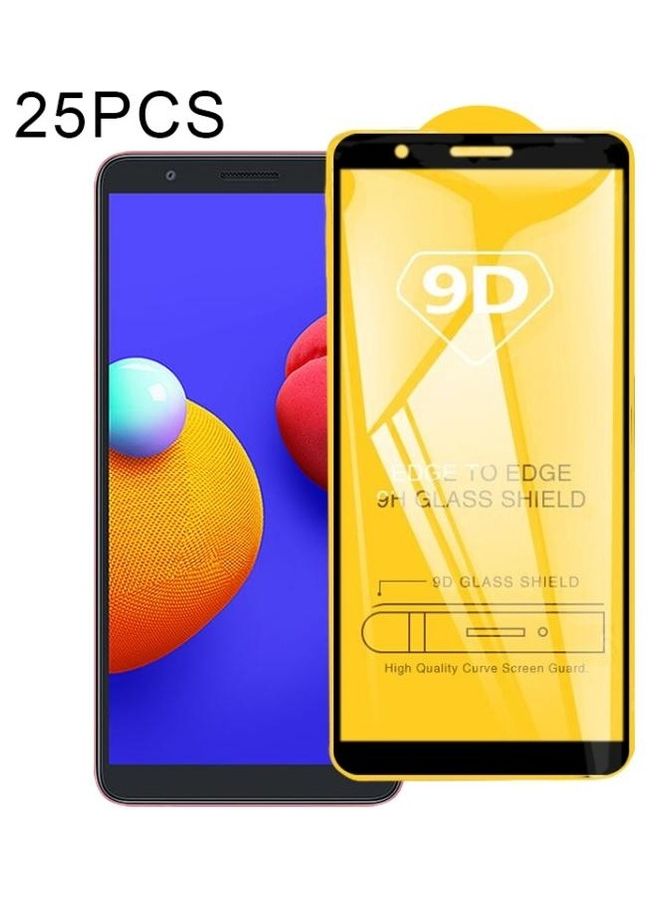 BGM 25-Piece 9D Full Screen Protector Tempered Glass For Samsung Galaxy M01 Core Clear - Image 1