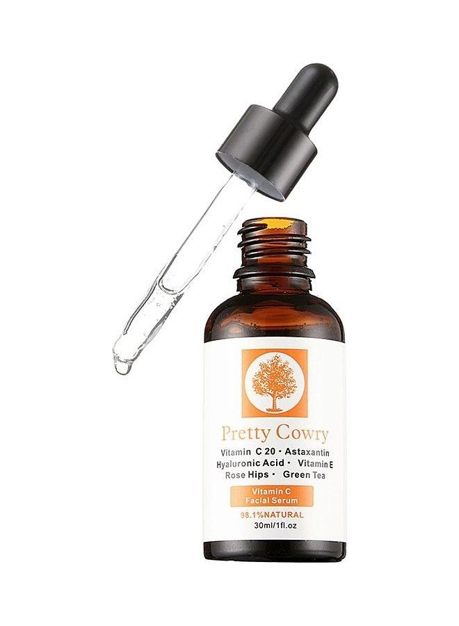 Pretty Cowry Natural Vitamin C Facial Serum Clear 30ml - Image 2