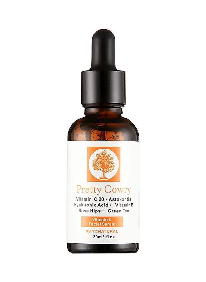 Pretty Cowry Natural Vitamin C Facial Serum Clear 30ml - Image 4