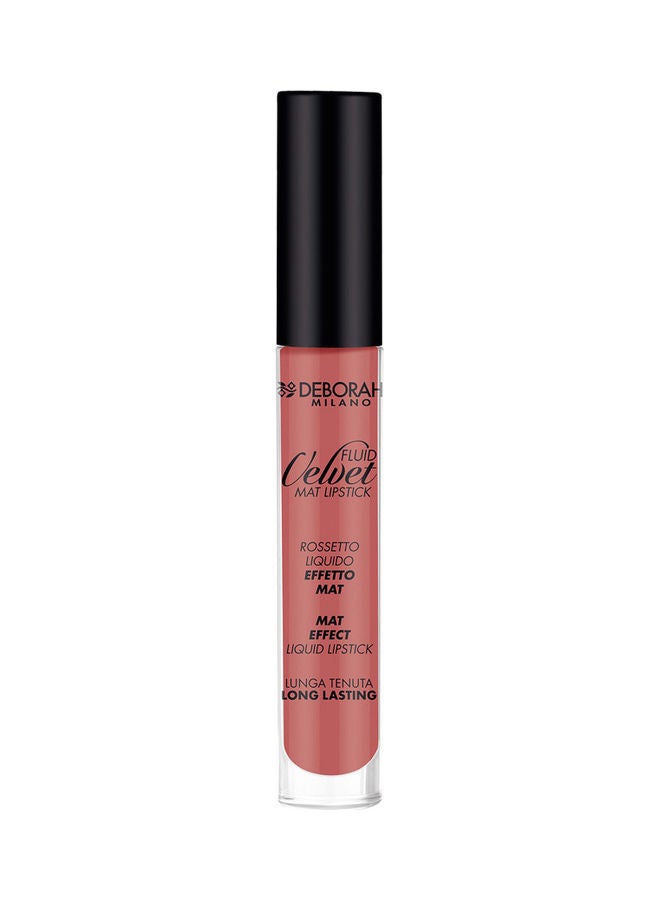 DEBORAH MILANO Fluid Velvet Mat Lipstick 13 Antique Pink  - Image 1