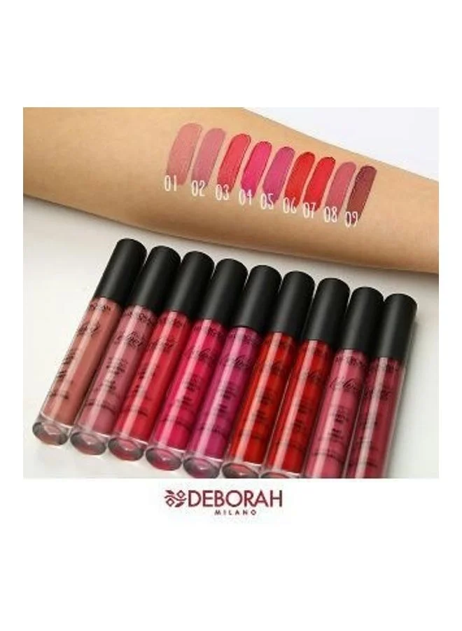 DEBORAH MILANO Fluid Velvet Mat Lipstick 13 Antique Pink