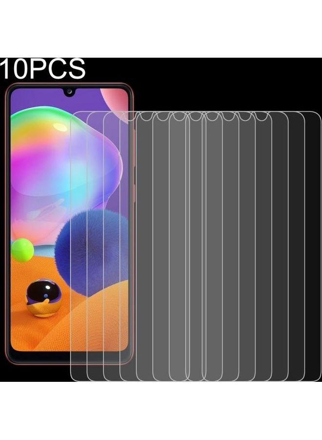 BGM 10-Piece Tempered Glass For Samsung Galaxy A31 Clear - Image 1