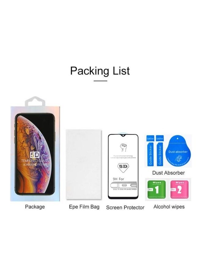 BGM 9H 5D Full Screen Tempered Glass Film for Galaxy A40 Clear - Image 4