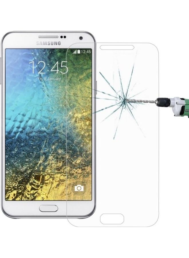 بي جي إم 50 قطعة من لاصقات حماية الشاشة مصنوعة من الزجاج المقوى، ملائمة لهاتف سامسونج جالاكسي طراز E5/E500 باللون: الشفاف - Image 2