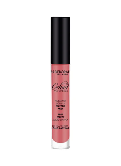 DEBORAH MILANO Fluid Velvet Mat Lipstick 02 Romantic Pink