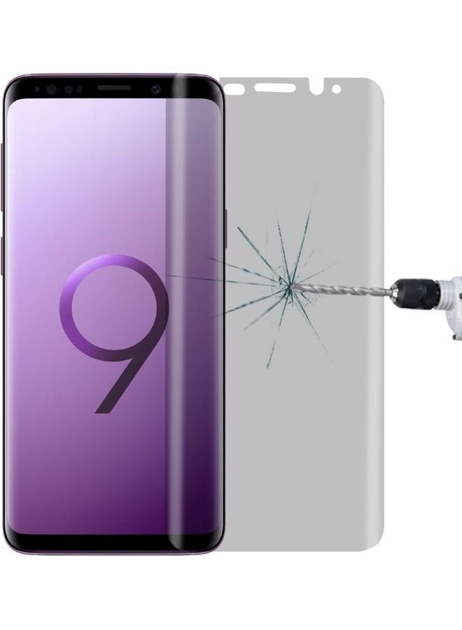 بي جي إم لاصقة حماية للشاشة من الزجاج المقوى مضادة للوهج بدرجة صلابة 9 ودرجة انحناء 3 مقاس 0.26 مم لهاتف سامسونج جالاكسي S9+ شفاف - Image 1