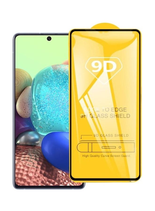 BGM 9D Full Screen Tempered Glass Film for Galaxy A71 5G Clear - Image 1