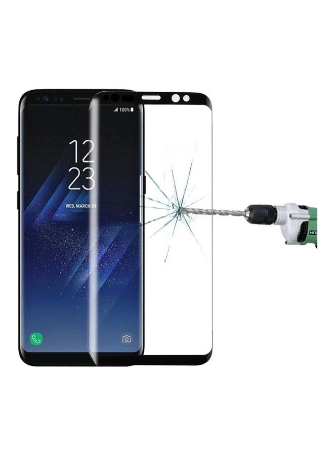 BGM Full Screen Protector Curved  Tempered Glass For Samsung Galaxy S8/G950 Clear - Image 2