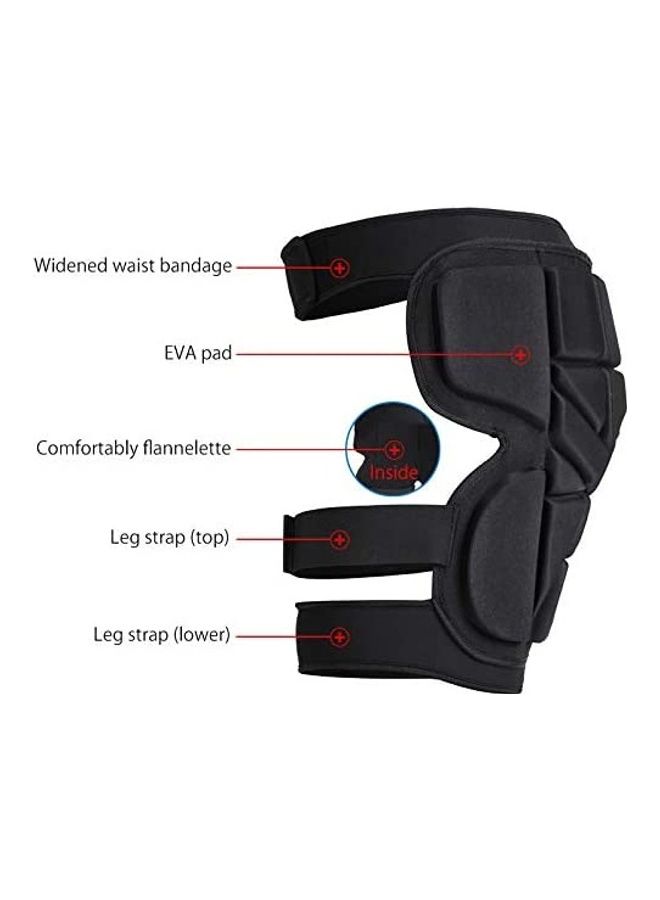 MissTiara Skiing Protective Hip Pants Pad M 55 x 43cm - Image 3