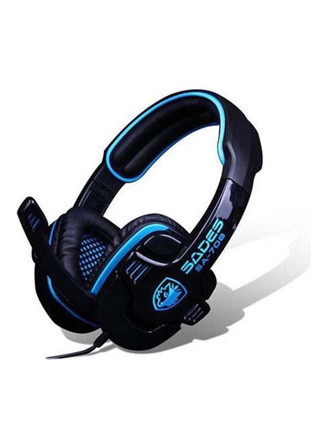 Sades - SA 708 GT Gaming Wired Headphone - Image 1