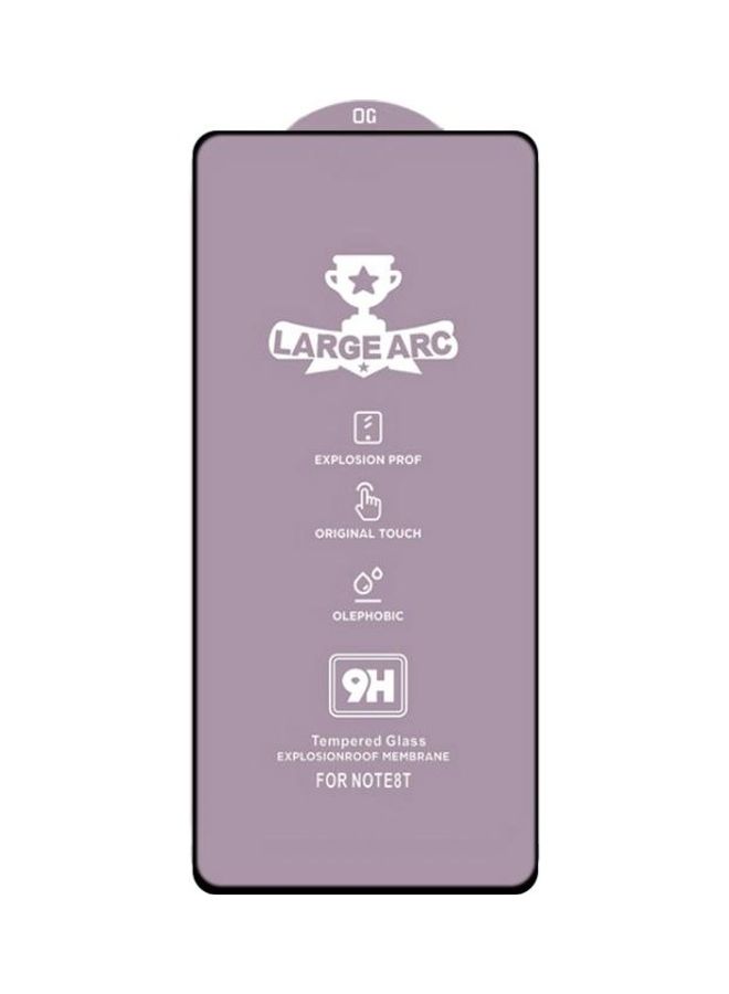 بي جي إم 25 قطعة من لاصقات حماية الشاشة مصنوعة من الزجاج المقوى عالي الوضوح وبمعدل صلابة 9H، ملائمة لهاتف سامسونج جالاكسي طراز A71 5G باللون: الشفاف/الأسود - Image 2