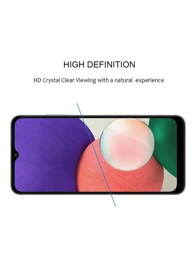 BGM Full Cover Screen And Glue Protective  Tempered Glass Film For Samsung Galaxy A22 5G Clear - Image 4
