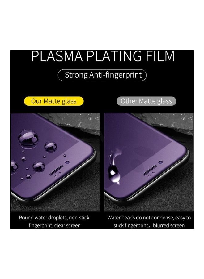 BGM 25-Piece AG Matte Anti-Blue Light Full Tempered Glass Set For Samsung Galaxy A30/A50 Black/Clear - Image 4