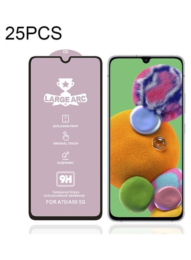 BGM 25-Piece 9H HD Screen Protector Tempered Glass For Samsung Galaxy A90 5G Clear - Image 1