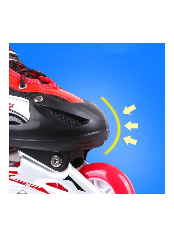 MissTiara - Adjustable Inline Roller Skates With Flashing Wheels EU26-33cm - Image 1