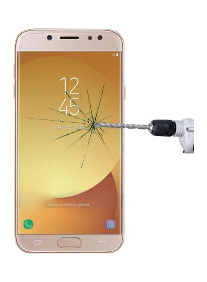 BGM 0.26mm 9H Surface Hardness 2.5D Explosion-Proof Non-Full Tempered Glass Film Screen Protector For Samsung Galaxy J7 (2017) (EU Version) Clear - Image 1