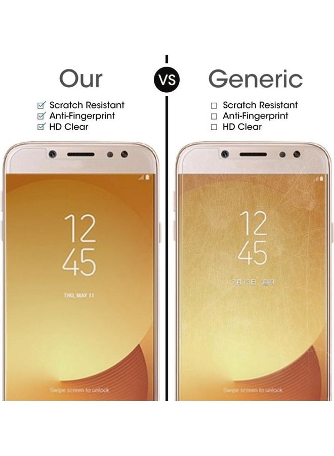 BGM 0.26mm 9H Surface Hardness 2.5D Explosion-Proof Non-Full Tempered Glass Film Screen Protector For Samsung Galaxy J7 (2017) (EU Version) Clear - Image 3