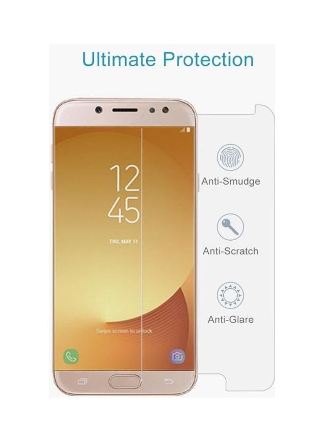 BGM 0.26mm 9H Surface Hardness 2.5D Explosion-Proof Non-Full Tempered Glass Film Screen Protector For Samsung Galaxy J7 (2017) (EU Version) Clear - Image 4