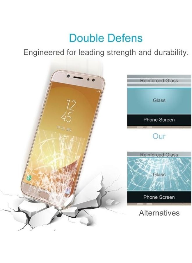 BGM 0.26mm 9H Surface Hardness 2.5D Explosion-Proof Non-Full Tempered Glass Film Screen Protector For Samsung Galaxy J7 (2017) (EU Version) Clear - Image 5