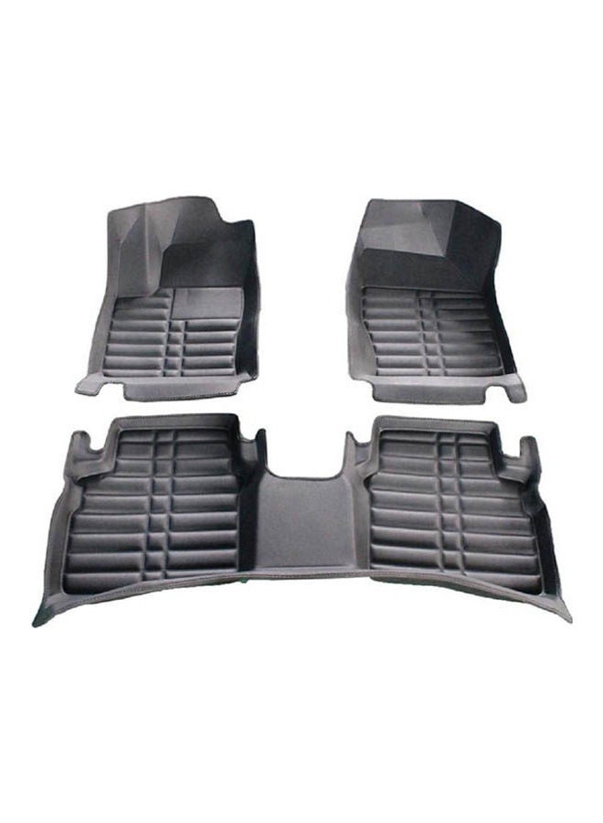 3D Skoda Rubber Car Mat Set 2021