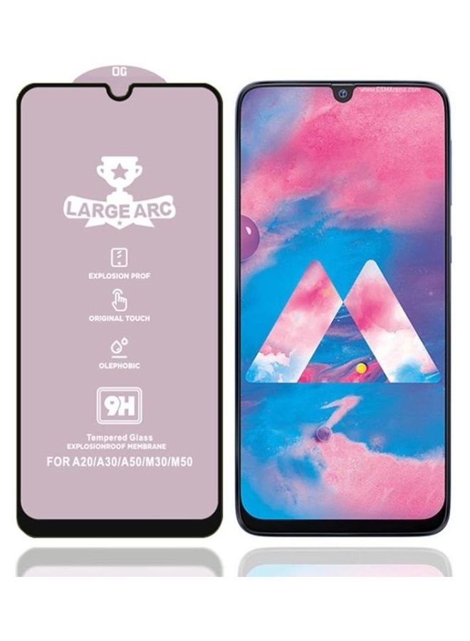 BGM 9H HD Screen Protector Tempered Glass For Samsung Galaxy M30 Clear - Image 1