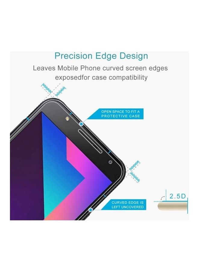 بي جي إم مجموعة لاصقات حماية للشاشة 2.5D مصنوعة من الزجاج المقوى بدرجة صلابة 9H لهاتف سامسونج جالاكسي J7 نيو/ J701 مكونة من 50 قطعة شفاف - Image 3