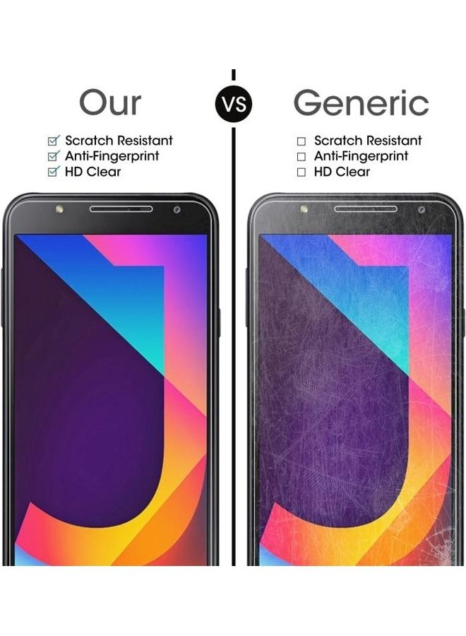 بي جي إم مجموعة لاصقات حماية للشاشة 2.5D مصنوعة من الزجاج المقوى بدرجة صلابة 9H لهاتف سامسونج جالاكسي J7 نيو/ J701 مكونة من 50 قطعة شفاف - Image 4