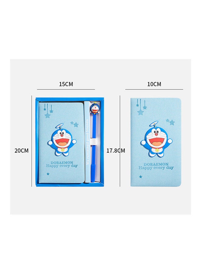Arabest - Crayon Shin-Chan Creative Cartoon Student Notepad Pen Set Blue - Image 1