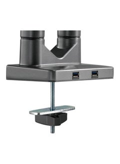 NAVODESK Monitor Desk Mount With Gas Spring Tech And USB Hub Midnight Grey Midnight Grey  - Image 4