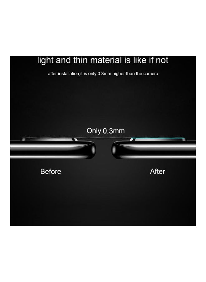 BGM 10-Piece 2.5D 9H Tempered Glass Rear Camera Lens Protector For Samsung Galaxy Note10 Lite Clear - Image 4
