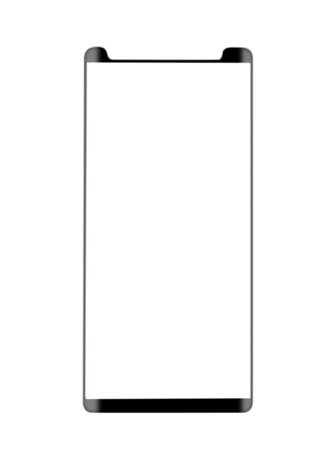 BGM 3D Curved Tempered Glass Screen Protector For Samsung Galaxy Note 8 Clear/Black - Image 1